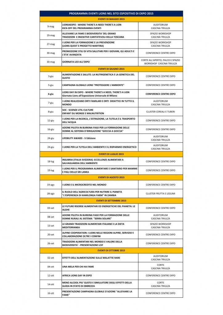 Tabella Eventi Lions al 16-04-2015 SHORT_01